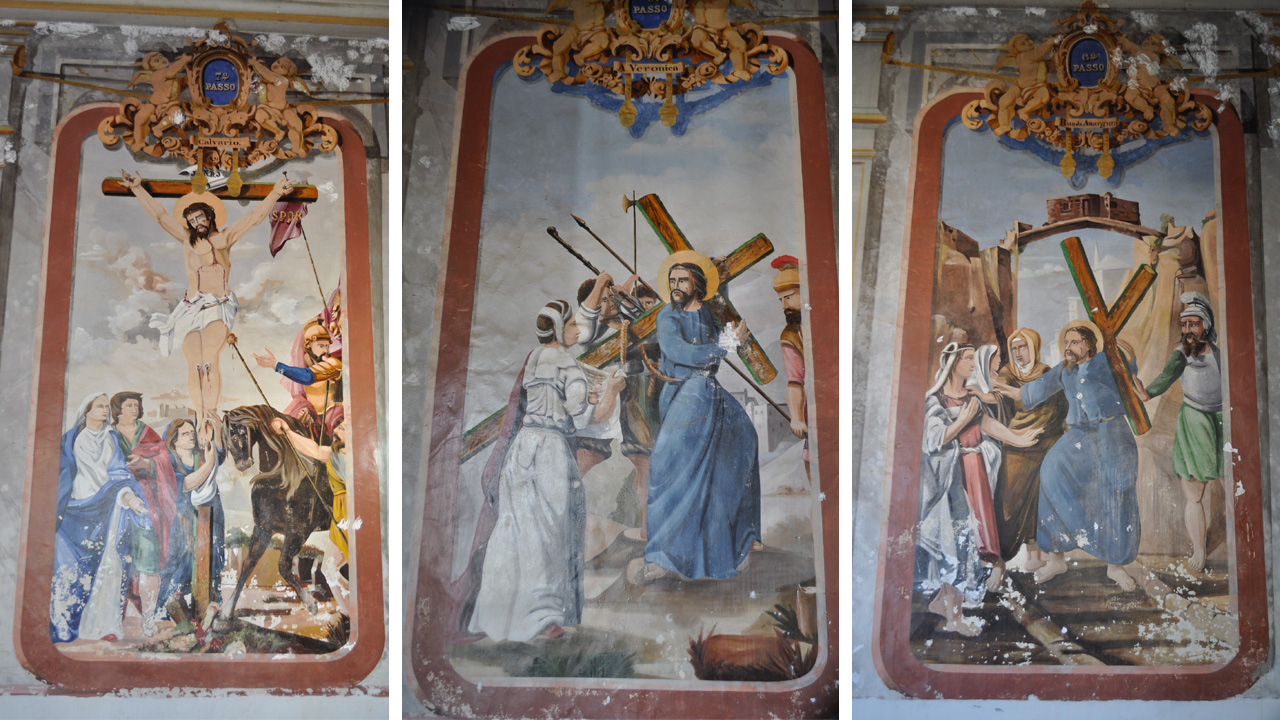 Pinturas no Interior da Igreja Matriz de São Thomé
